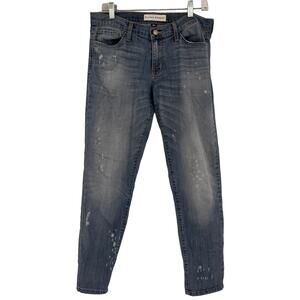 Flying Monkey Bieber Tear Drop Distressed Boyfriend Jeans Size 27
